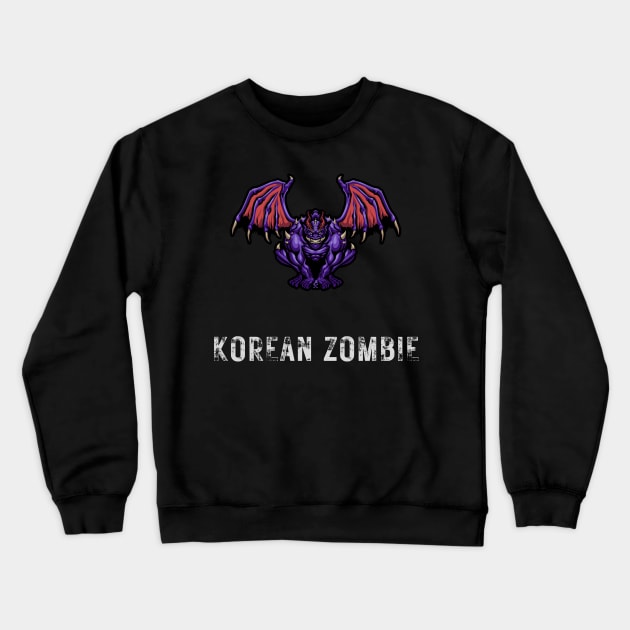 Korean Zombie Crewneck Sweatshirt by ACH PAINT